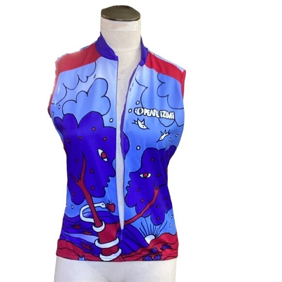 Pearl Izumi Women's Temptation Cycling Sleeveless Jersey Sz MD #161B - Picture 2 of 10